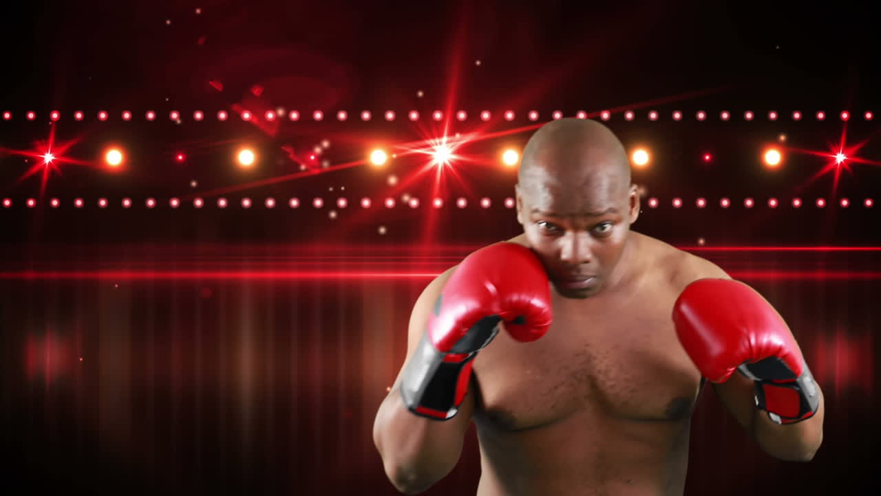 boxeador afroamericano