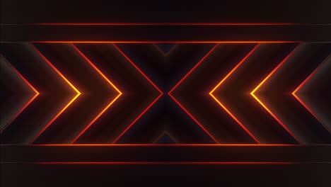 abstract glowing arrows background