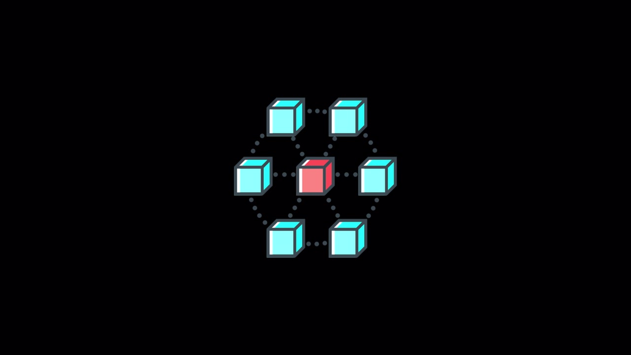 Abstract Digital Network Forming with Connected Cubes