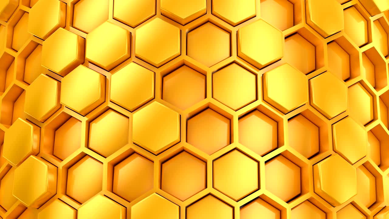 fondo de los hexágonos