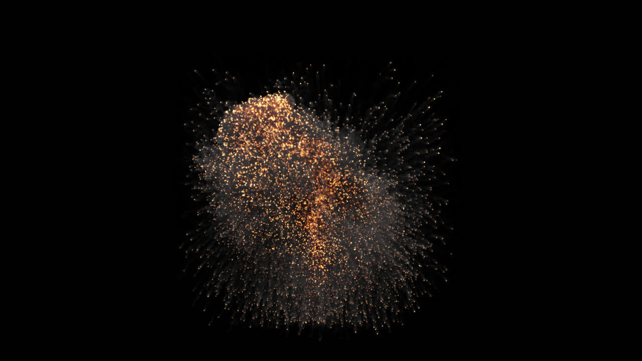 Esplosione di fuochi d'artificio