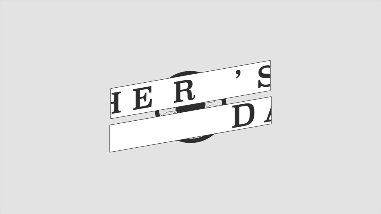 el elegante logotipo del día de la madre con motivo de bicicleta celebra la festividad en un diseño simple pero llamativo