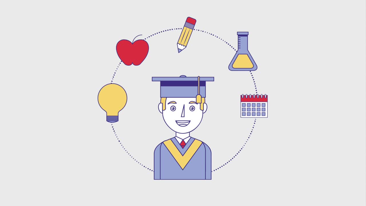 educación de la gente graduación en línea