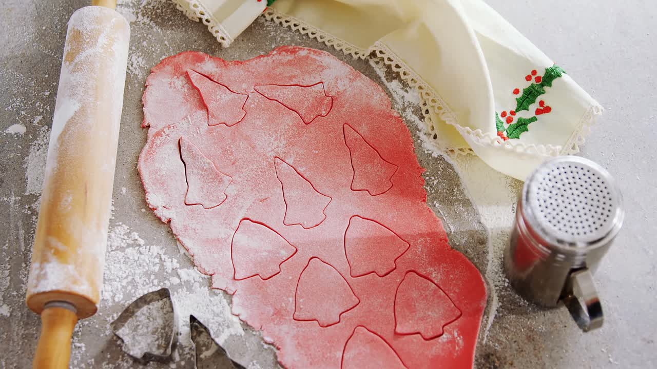 стальная банку с печенье теста и резатель 4k