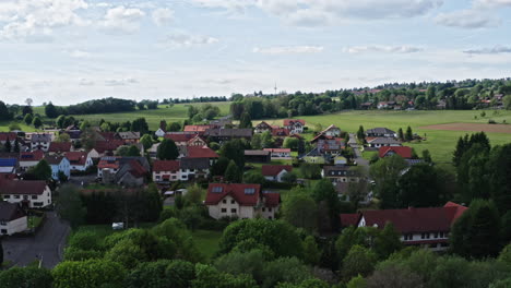 vuelo de drones sobre una planta de energía eólica en alemania