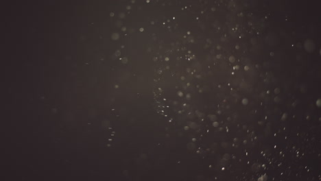 fondo oscuro abstracto con partículas de polvo