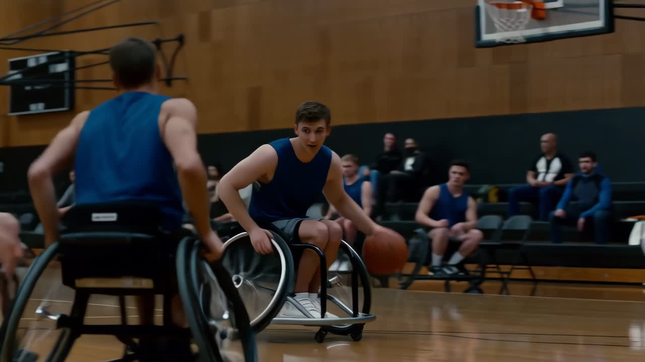 Wheelchair Basketball Game