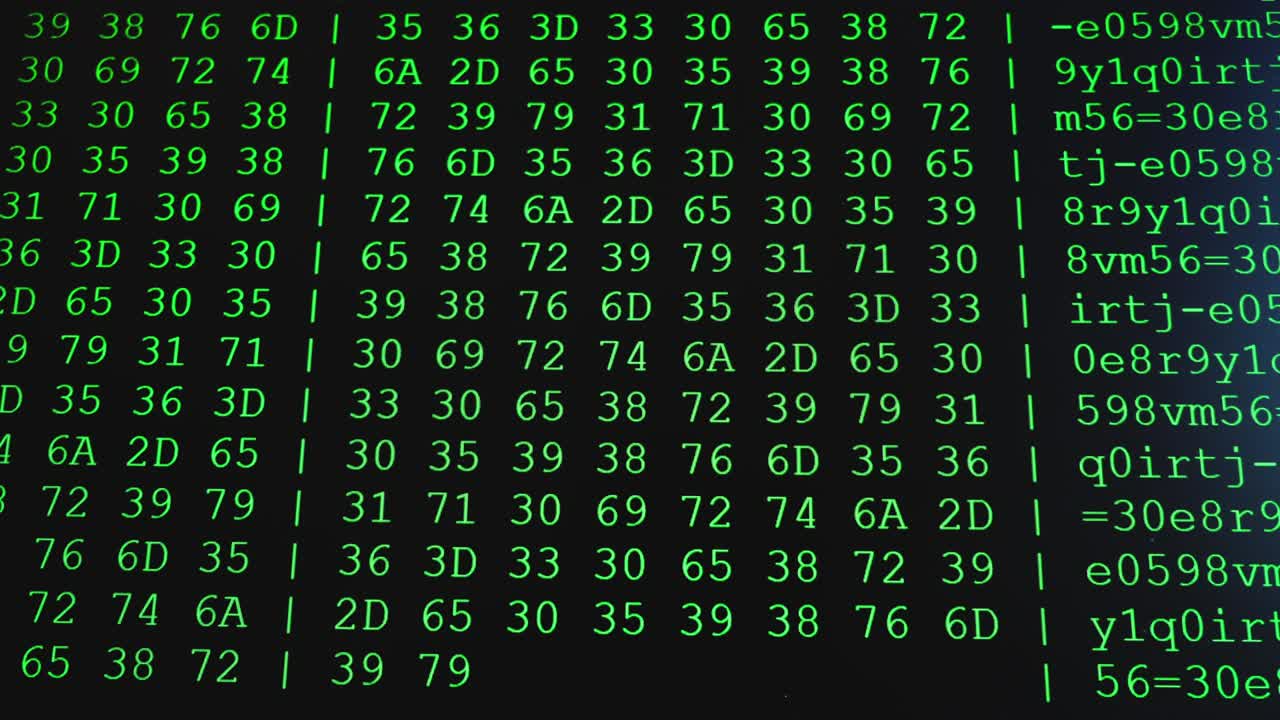 código de programa en la pantalla del pc