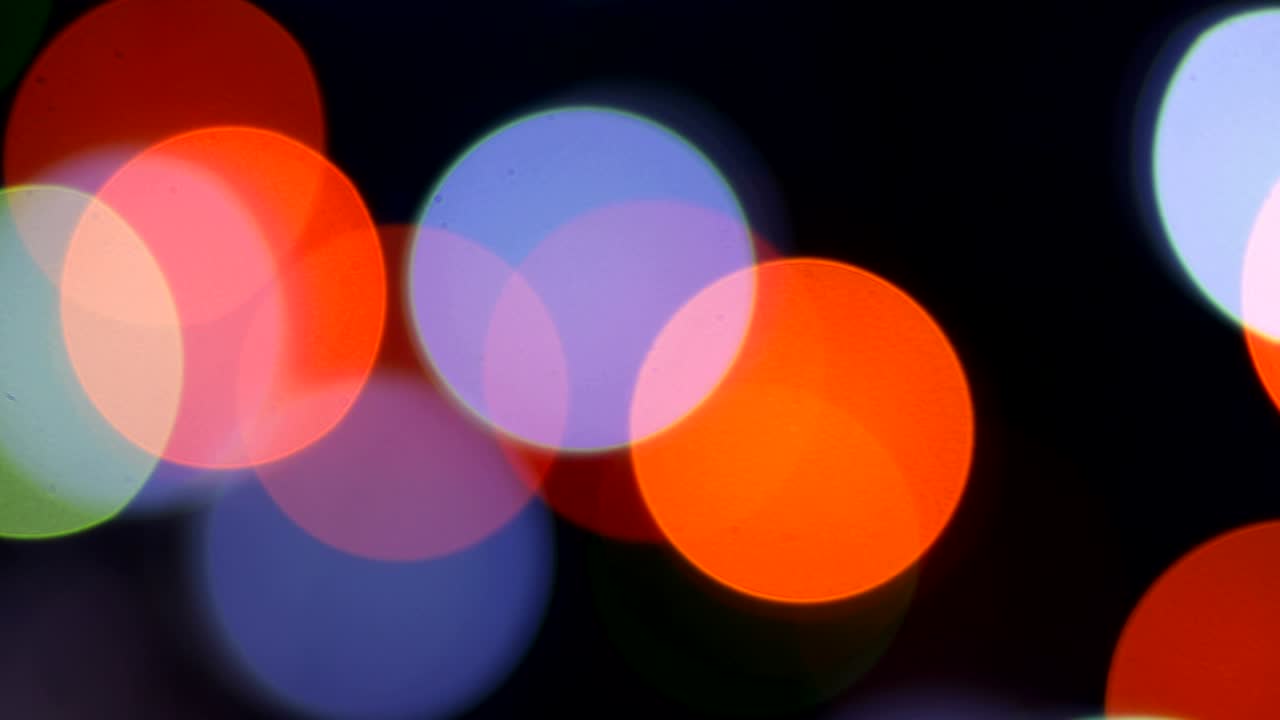 luces de navidad bokeh abstracto