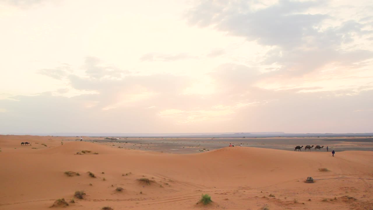 dunas en el desierto del sahara, marruecos