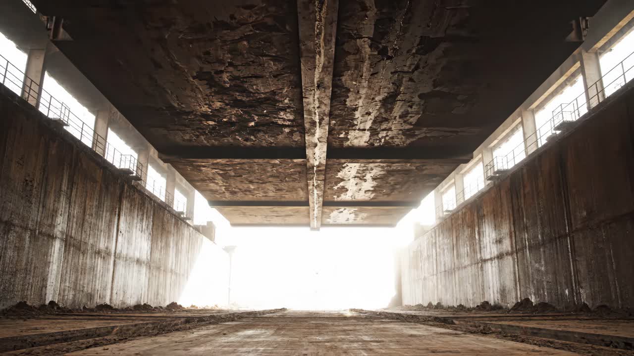 View from Underneath a Bridge or Structure