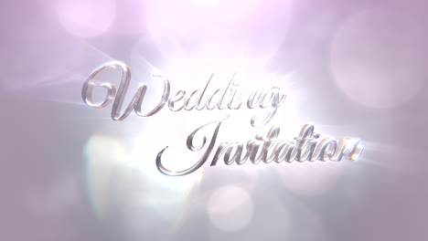 Nahaufnahmetext-Hochzeitseinladung-Mit-Bewegung-Weiß-Und-Silber-Bokeh