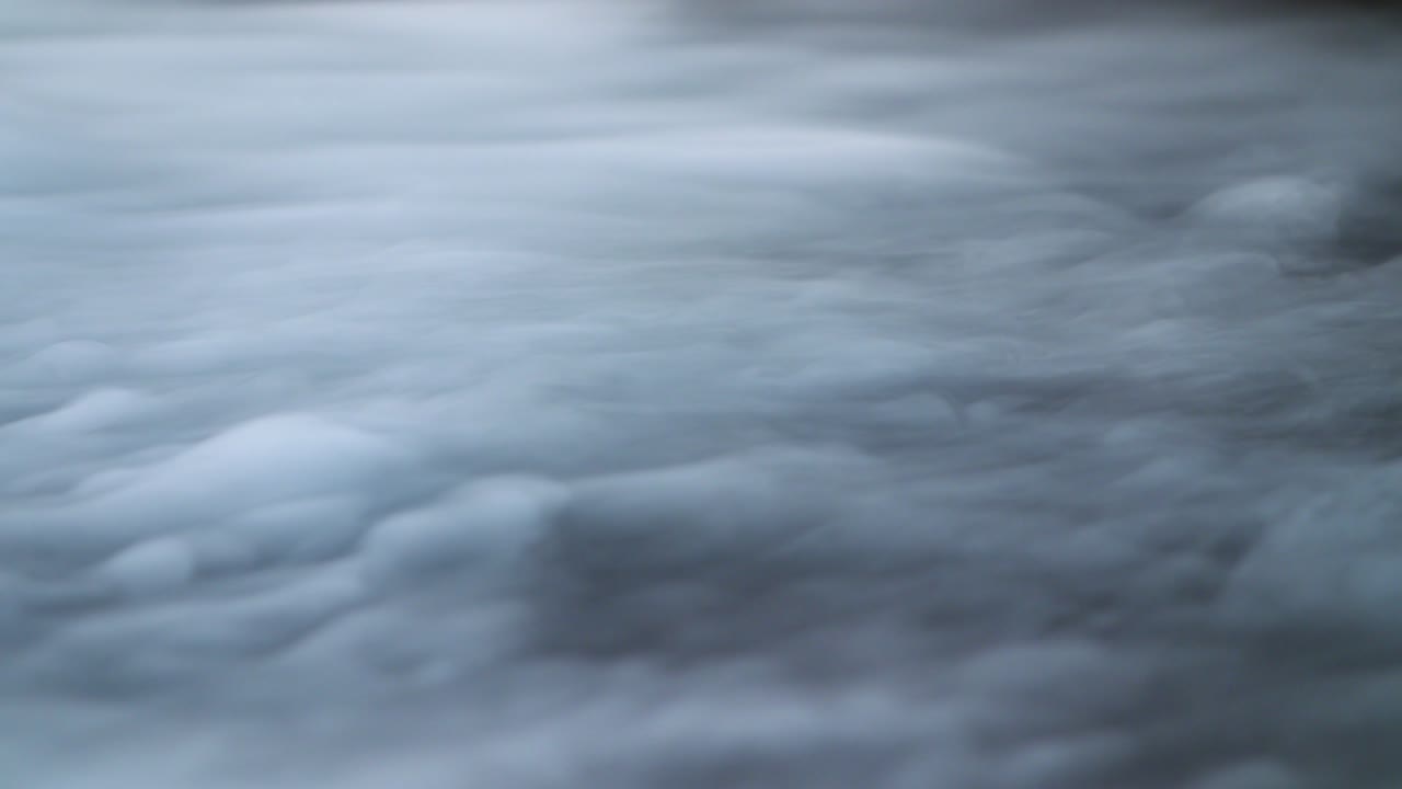 현실적인 건조 얼음 연기 구름 안개 오버레이