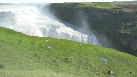 iceland gullfoss gimbal shot ring road