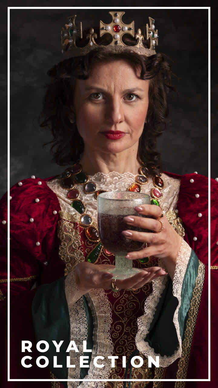 Royal Collection: Crowns and Historical Figures