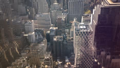 video generado digitalmente de cityscape 4k