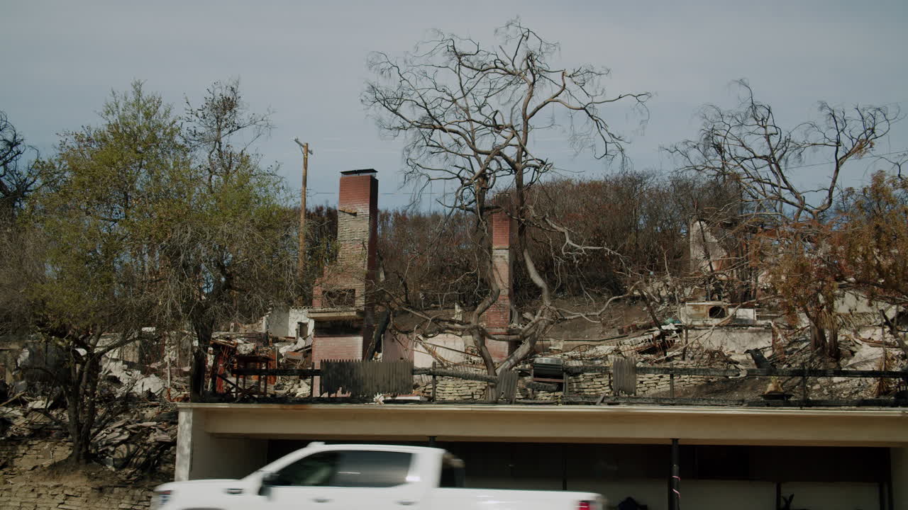 Aftermath of a House Fire