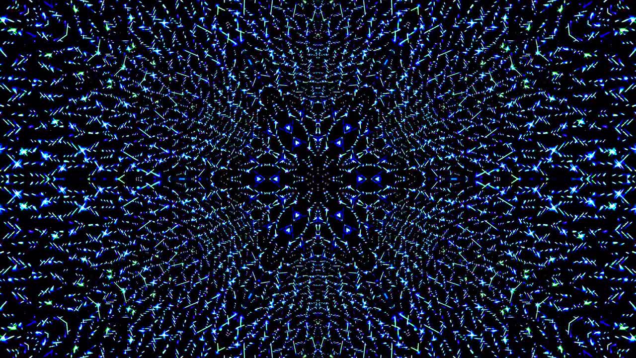 Bright abstract light governing full color, kaleidoscope