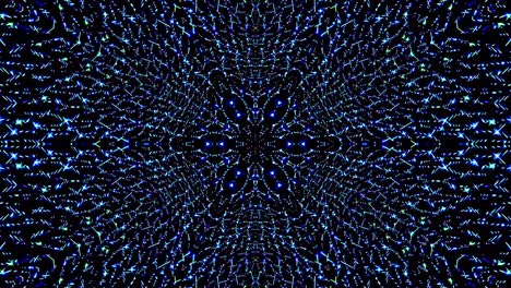 Bright abstract light governing full color, kaleidoscope