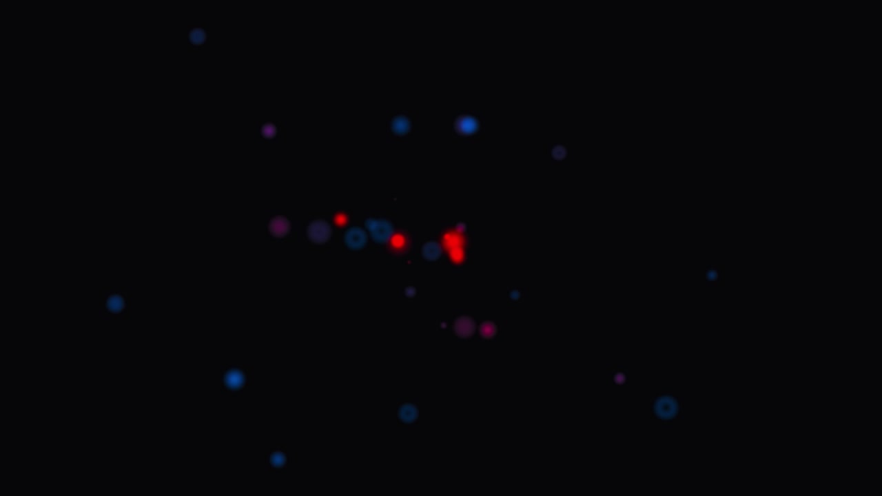 Particles floating in the air. Dust Particles Background