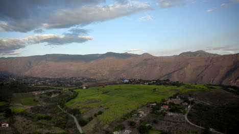 hiper timelapse of sunset in ecuador