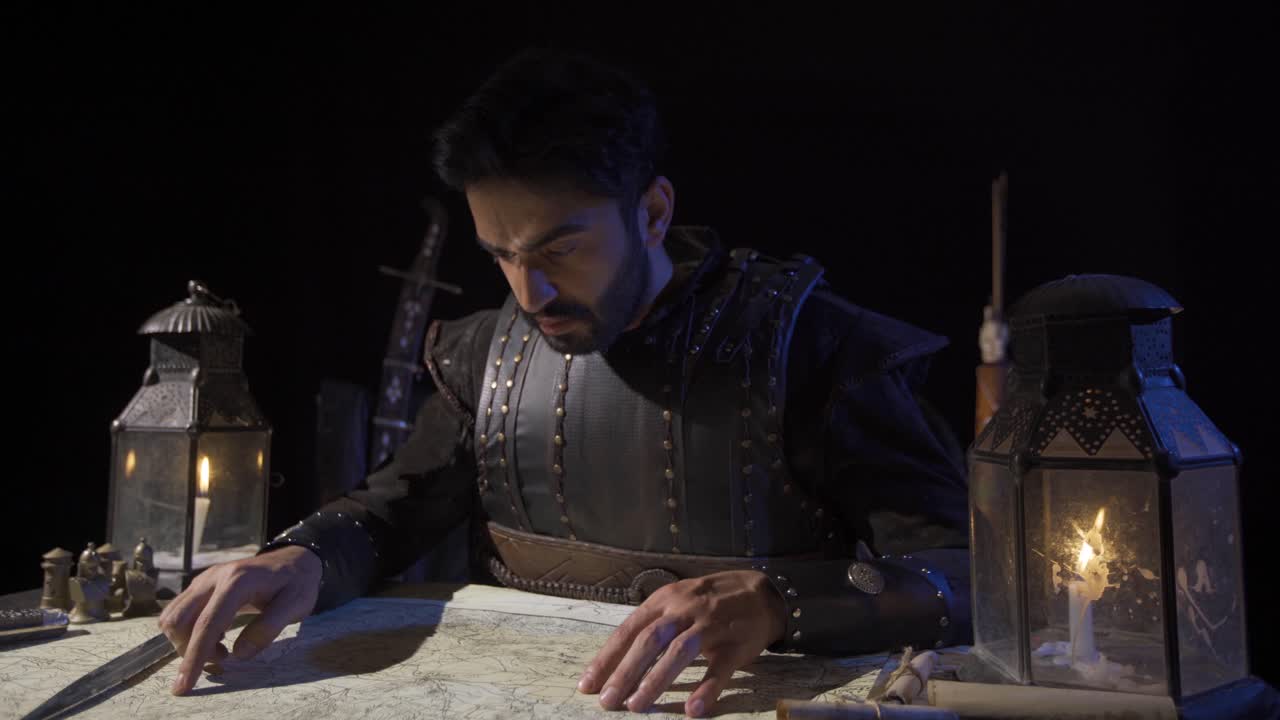 스트레스를 받는 사령관