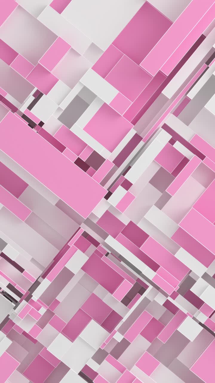patrón geométrico abstracto rosa y blanco