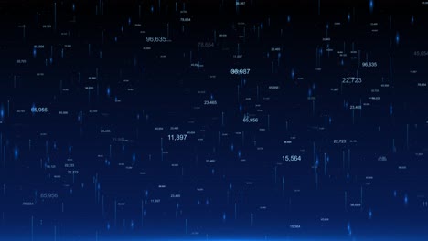 4k 3d digital program code cyber virtual space data flow animation software development futuristic