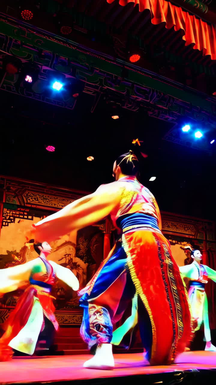 Vibrant Traditional Chinese Dance Performance