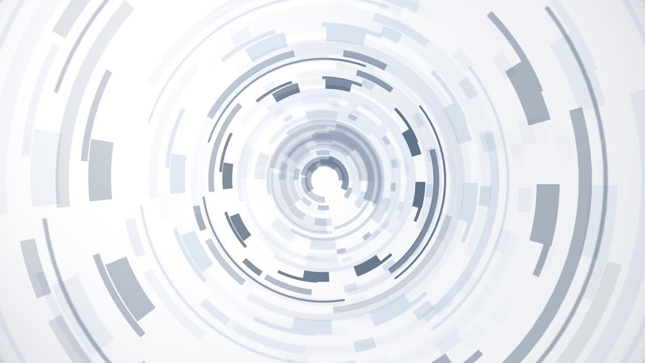 4k digital animation of rotating white industrial gears loop background ...