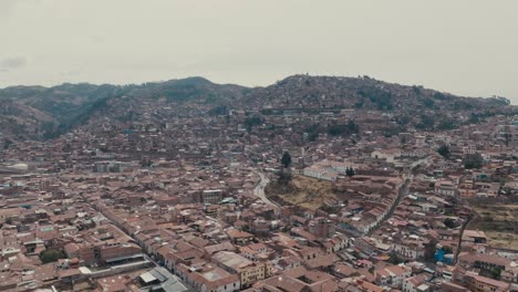 vista aérea de cusco, perú