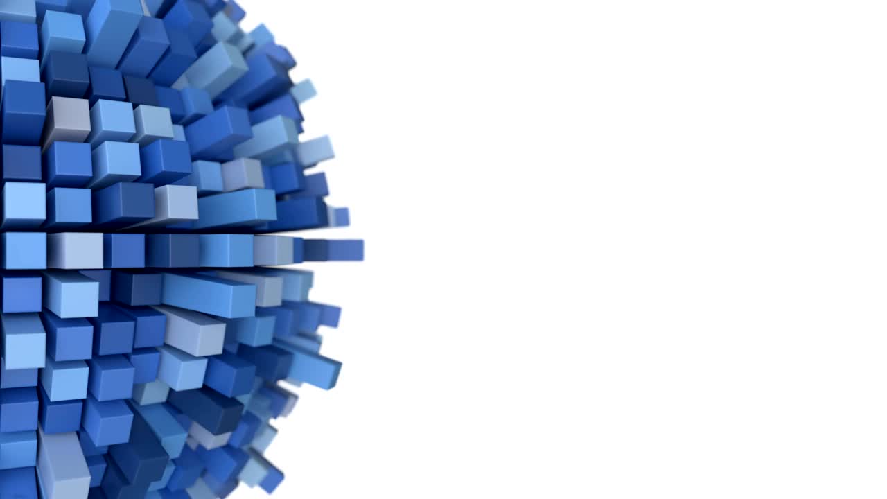 esfera de la tecnología abstracta 4k.