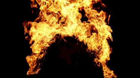 llamas de fuego abstractas