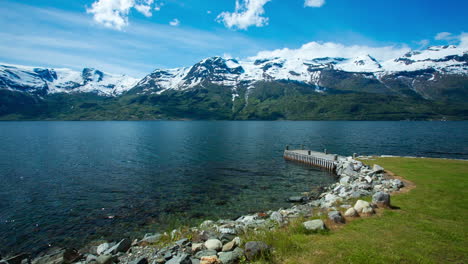 la hermosa naturaleza de noruega.