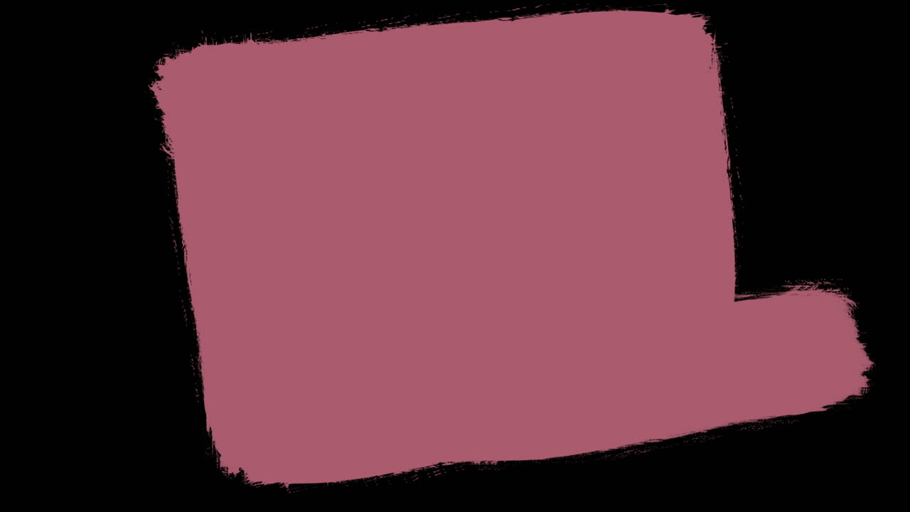 Animated Mauve Brushstroke Rectangle Transition