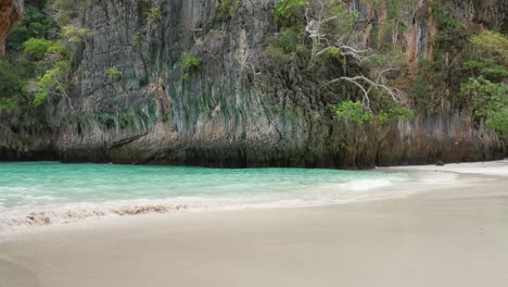 turquoise waters on a beautiful beach in thailand