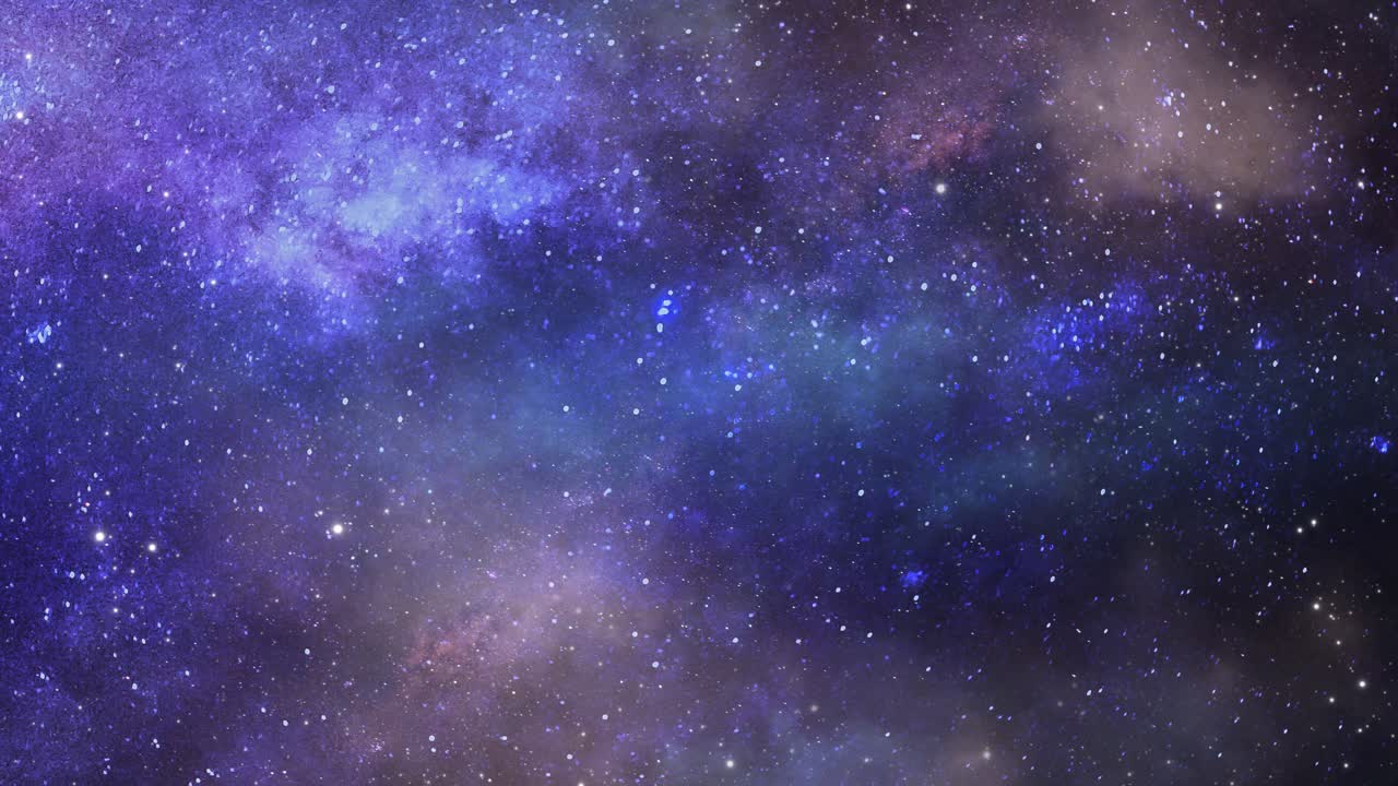 4k universe, journey to a nebula in outer space