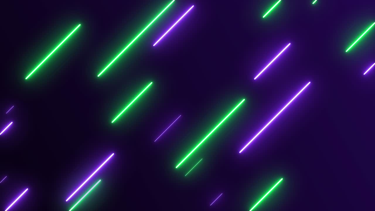 fondo de bucle de luz de neón sin costuras