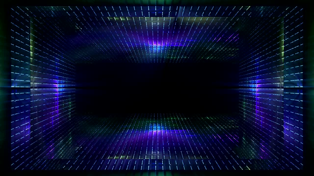 animación de fondo de luces coloridas