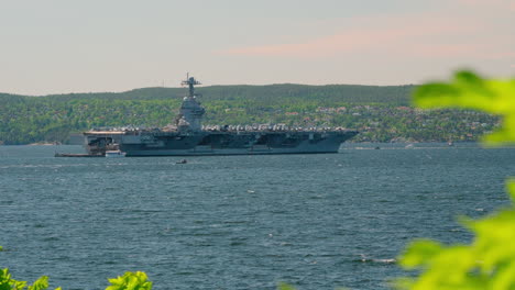 Uss-Gerald-Ford-En-Noruega---Poderosa-Presencia-Naval-En-El-Fiordo-De-Oslo