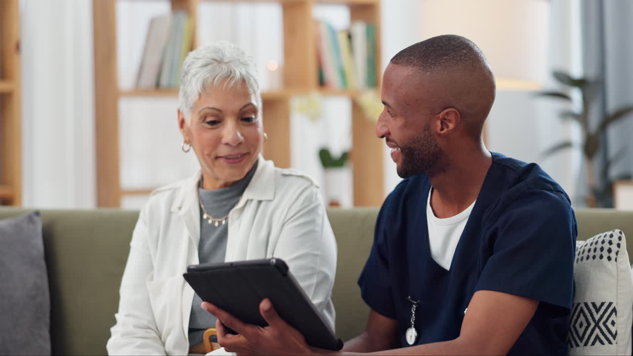 consulta del médico y del paciente en el hogar