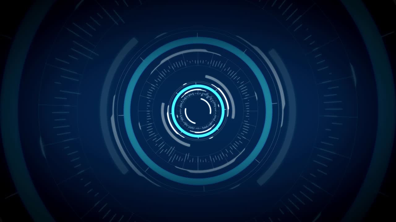 virtual circuit hologram over black background