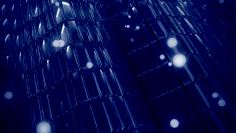4k bloques de tecnología de vidrio abstracto.
