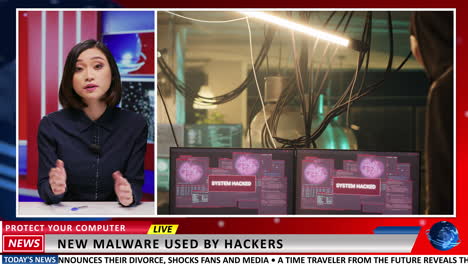 Presenter-addresses-hacking-attack-issue