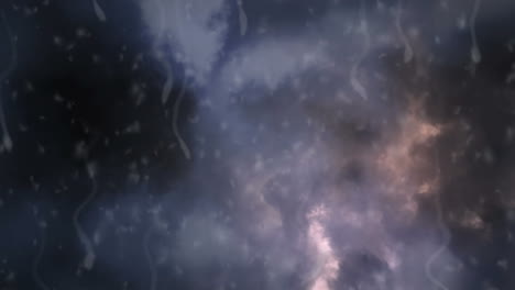 window view of a storm