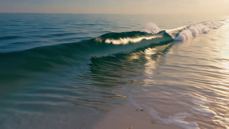 beautiful coastal scenery at sunrise/sunset