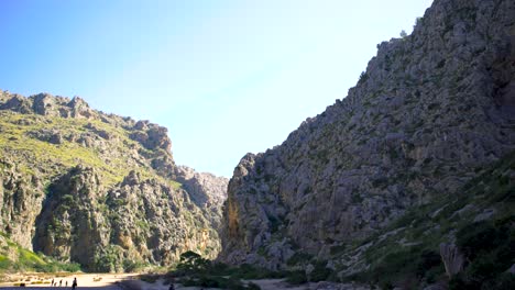 serra de tramuntana canyon, mallorca, spain