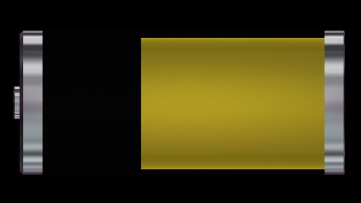 Battery charge level illustrations