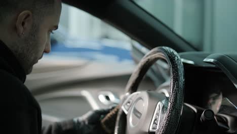 professional car detailing – washing, ceramic coating, and interior cleaning