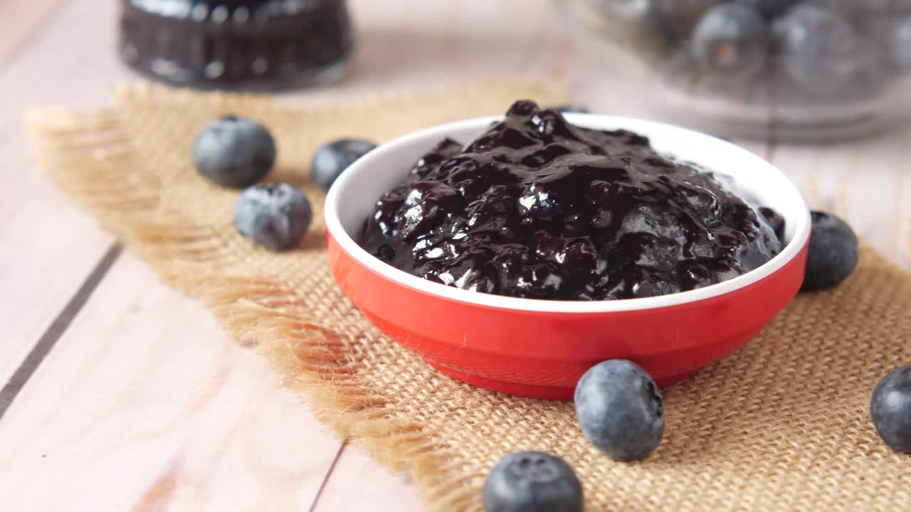 Delicious Homemade Blueberry Jam